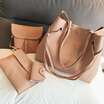 4 Pcs Sets Female Elegant Shoulder Bag Leather Messenger Bags