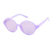 SHAUNA Oversize 80s Women Round Sunglasses Nail Decoration Fashion Ladies Pink Blue Purple Goggle Sun Glasses UV400