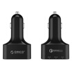 ORICO Quick Charge 20 Universal USB Fast Car Charger Adapter 35W For Mobile Phones iPhone Samsung Tablet PC 12V24V Available