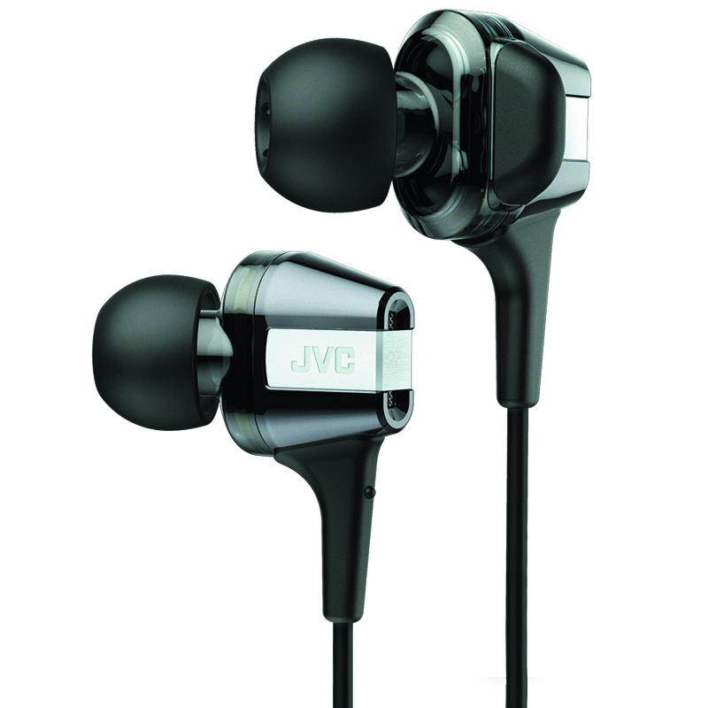 Jay Visteon JVC FXT200 High-speed magnetic titanium film technology sandwich magnet dual unit dynamic HiFi music headphones