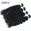 8A Cambodian Water Wave Virgin Hair Natural Black 100 Human Hair Weave 4 Bundles Cambodian Wet And Wavy Curly Remy Hair Extension