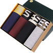 Seven wolves men&39s underwear men&39s flat pants waist waist U pouch bag pants men&39s underwear four pants 4 boxed XXXL