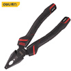 Deli deli labor-saving wire pliers 60th chrome vanadium steel vise multi-function pliers wire cutters 6 inches DL0004
