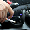 R & D car with car ashtray with LED lights personalized car smoking ashtray honor black