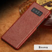 Genuine Leather Phone Case For Samsung Note 8 Case Litchi Texture Back Cover For S7 S8 Plus Case