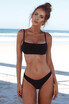 New Women Bikini Set Bandage Push Up Padded Swimwear Swimsuit Bathing Beachwear
