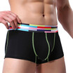 Fashion Men&39s Breathable Boxer Sexy Pure Color Cotton Underwear