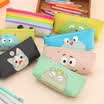 Shouyou Meng eye pencil bag cute waterproof hand stationery bag cartoon stereo pen box JD-SN-49 striped panda