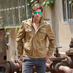 Damaizhang Brand Military Plus Army Soldier Cotton Air Force One Male Brand Clothing Spring Autumn Mens Jackets