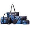 New National Style Printed Mother Bag Five Sets Of Diagonal Shoulder Handbag Tide Bag