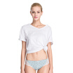 Top Guagua dingguagua ladies underwear 3 cotton cotton waist fresh flowers t6426-3 style two 170