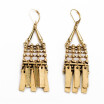 Aiyaya Retro Metal Classic Personality Tassel Square High Quality Drop Earrings For Womens