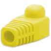 Shanze SAMZHE PT-02 high-quality environmental protection network RJ45 crystal head protective cover 100 bag yellow