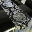 Free Shipping 32220cm Europe Style Table Runner Hot Silver Home Decoration Tablecloth Embroidery Cloth Hotel Villa Wedding