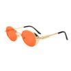 SHAUNA Vintage Punk Style Women Oval Sunglasses Spring Decoration Fashion Men Goggle Glasses UV400