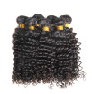 SIVOLLA Free Shipping Natural Curly Human Hair Bundles Brazilian Deep Curls Black HairStyle Natural Color Hair Extensions