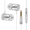 35mm Metal In-Ear Earphone Subwoofer Wired Motion MP3 Music Stereo Headphones Portable Enjoy For Mobile Computers
