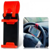 WF - 400 Car Steering Wheel Fitted Phone Socket Holder Convenient Smartphone Holder