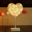 LED Stars Love modeling lights LED Valentines Day gift girl heart New Years room decoration Christmas tree night light