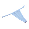 Womens Lingerie G-String Plain T-back Briefs Underwear Panties Thongs One Size