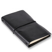 TRNFA TB-AH02 Leather Bound Notebook Black