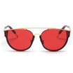 SHAUNA Retro Cat Eye Sunglasses Women Brand Designer Red Tinted Lens Sun Glasses 2018 UV400