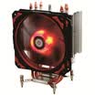 ID-COOLING SE-214pro red&black version of the reinforced tower side blowing CPU heat sink four heat pipe 12cm temperature control quiet damping red light fan