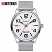 Curren Watches Men Top Brand Luxury Cow Quartz-Watches Sport Mens Watches Waterproof Relogio Heren Hodinky 8236