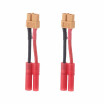 2 Pcs XT-60 Male To HXT 4mm Male Bullet Connector Remote Control Toys RM106828901