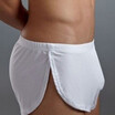 Men dream of soft segmentation short Home Shorts White Black Gray Hometop