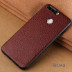 Genuine Leather Phone Case For Huawei Honor 9 V9 Case Litchi Texture Back Cover For Mate 10 P10 Plus Case