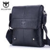 BULL CAPTAIN Hombres Maletín Bolsa De Cuero Genuino Hombre Crossbody Shoulder Bag Bolsos De Negocios Pequeños Male Messenger Leather Bags