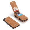 Iphone 78X Luxury Leather Commerce Multi-function Fashion Detachable Wallet Card Clip Clip Phone case