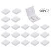 4 pines 10pcs 20pcs RGB LED tira conector rápido divisor blanco