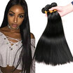CLAROLAIR Hair 3pc Wholesale Virgin Unprocessed Hair Straight Unprocessed Virgin Brazilian Hair Straight Brazilian Tangle Free Str