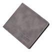 Fashion Men PU Leather Short Wallets Casual Small Thin Card Holder Purses