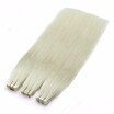 Bhf Hair Tape Hair Extensions 100 Peruvian Virgin Remy Silky Straight Pu Tape Glue Skin Weft Hair