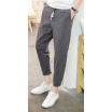 Men&39s nine-ninths flax flax Korean version of the trend loose-fitting casual pants small feet cotton hemp pants two men&39s pants