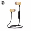 WH M90 Bluetooth Sport earphone magnetic anti-sweat stereo mini headphone metal ear hanging music wireless headset for phone