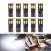 10PCS white light car light license plate lamp width lamp