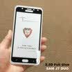 protector de pantalla de cristal templado AB Full Glue Cover para Samsung Galaxy J7 Duo 2018 SM-J720F 55 "película de huella digital Anti