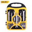 Deli fast ratchet combination wrench set 7 pieces DL4207