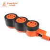 Baoer Xingke new national standard anti-swaying not bad socket for engineering household outdoor peripheral power line black with orange 10 meters 3PS-MC00002 MPSBN3EF0100
