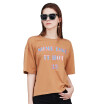 Brush Finch Womens Color Block Short Sleeve T Shirt Casual Round Neck Tunic Tops