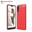 Goowiiz Phone Case For Huawei P20P11P20 Pro Fashion Slim Carbon Fiber TPU Soft Silicone Prevent falling