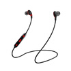 Newman SL83 Wireless Sports Bluetooth Headset Wireless Running Phone Headphones Magnetic Inhalation Earphones Music Headphones Calling Mobile Phone Universal Black Red