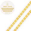 Kinbor hand book&paper tape 5mm7mhand book sticker foundation fine section tape golden dividing line DTB64295