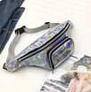 Women Laser Fanny Pack Purse Shoulder Waist Chest Bags Hip Bag Sport Travel Tote