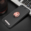 Xiaomi Redmi 4A4X Luxury Metal Ring Magnetic Bracket Shockproof Cooling TPU Phone Case