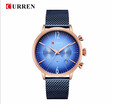 CURREN Luxury Brand Men Sport Watches Mens Digital Quartz Clock Stainless Steel Waterproof Wrist Watch relogio masculino 8313